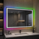Зеркало в ванную с цветной подсветкой Гравена RGB 120х80 см