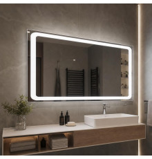 Зеркало в ванную с LED подсветкой Керелия 150х70 см