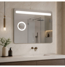 LED-зеркало Лиарена с увеличением и подсветкой