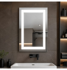 Зеркало в ванну комнату с подсветкой Эльваро 60х90 см