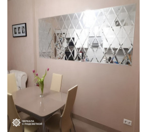Зеркальное настенное полотно от 50x70 см - Равельда