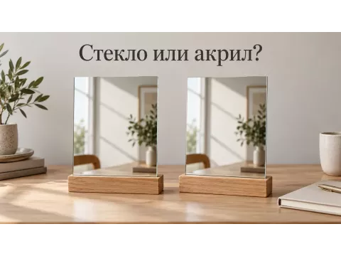 Акриловое или стеклянное зеркало: что сравнить перед покупкой